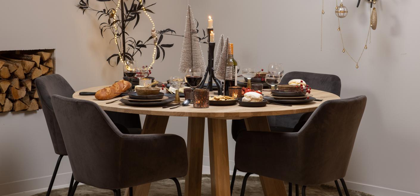 Zo creëer je een feestelijke dinertafel!